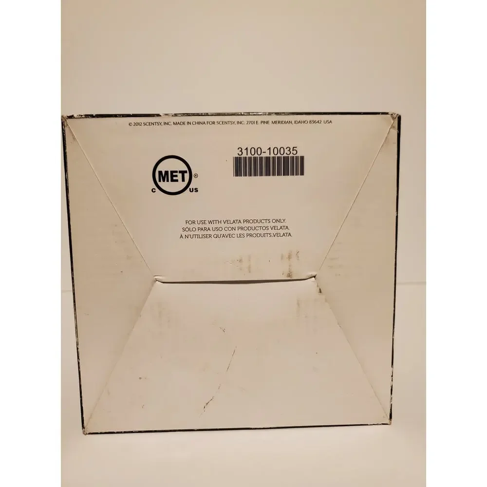 Velata Licorice Curve Fondue Warmer Model 3100-10035 NIB